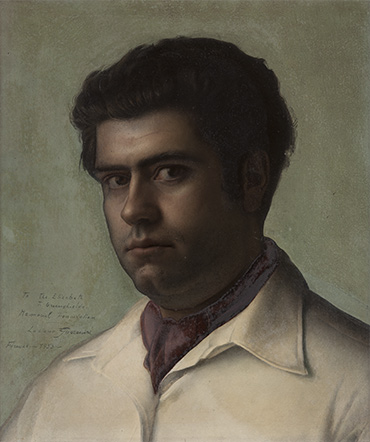 LUCIANO GUARNIERI  Self Portrait Oil on panel